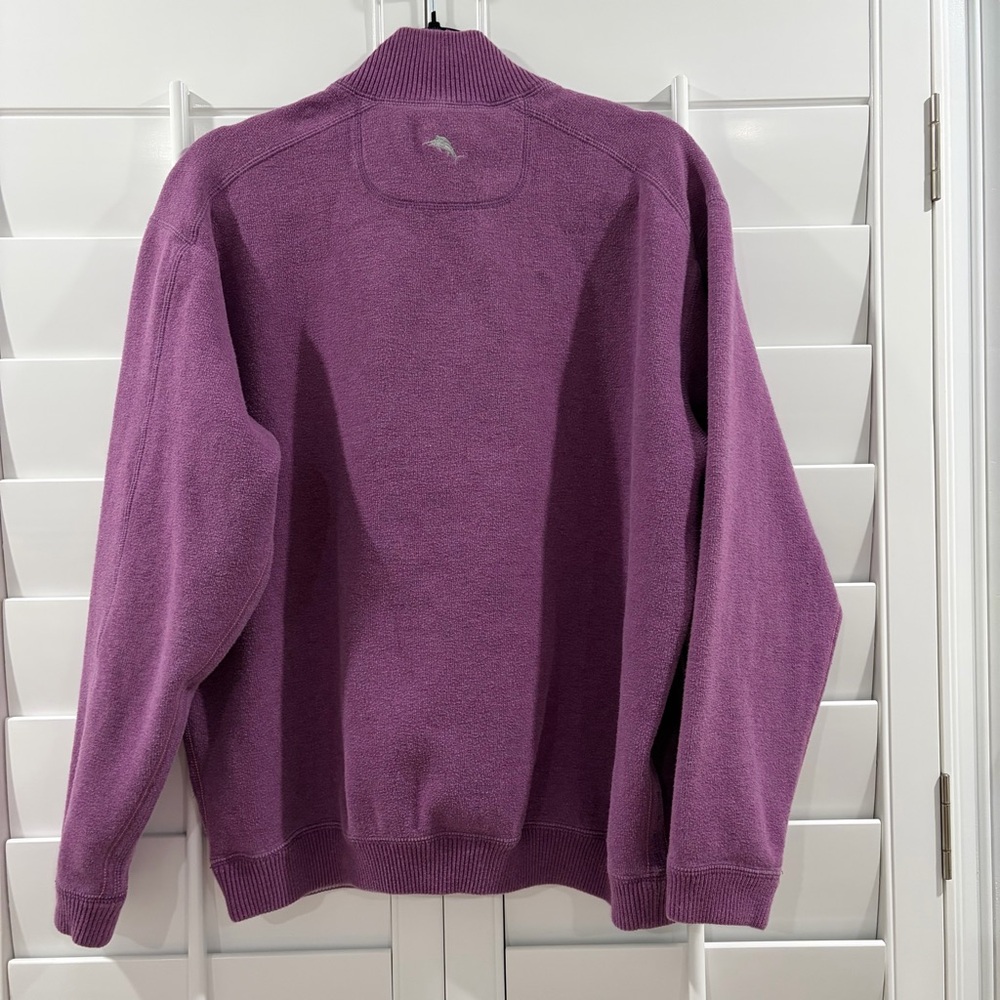Tommy Bahama Quarter-Zip Sweater - Picture 2 of 6